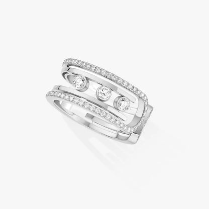 [LUCKY LOVE]Move 10th Diamond Ring in Gold