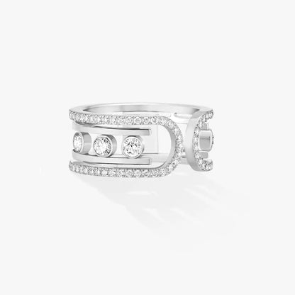 [LUCKY LOVE]Move 10th Diamond Ring in Gold
