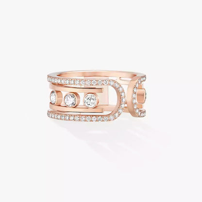[LUCKY LOVE]Move 10th Diamond Ring in Gold