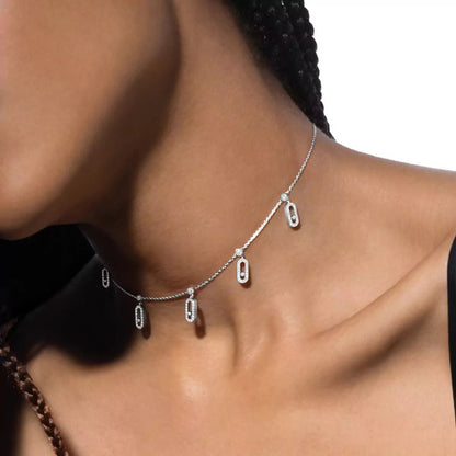 [LUCKY LOVE]Move Uno Necklace