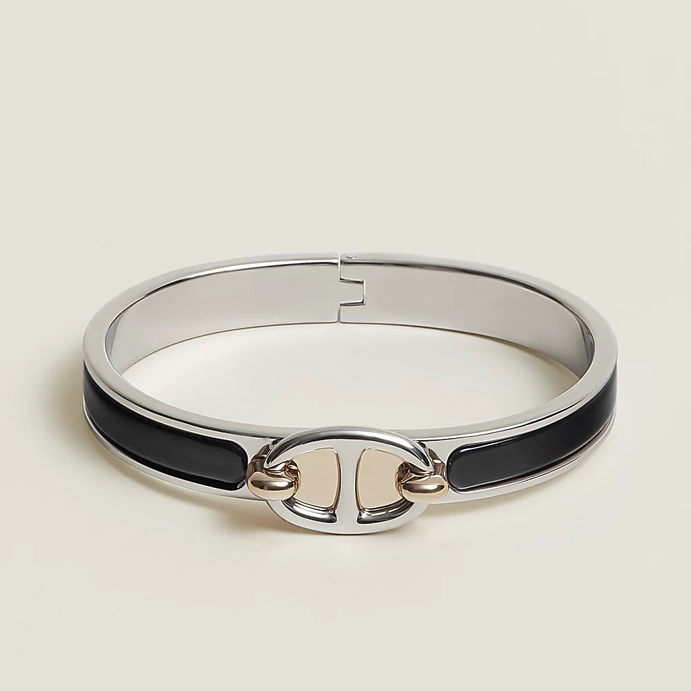 [LUCKY LOVE]CLIC CHAINE SILVER BRACELET
