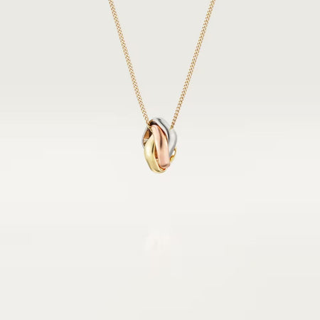 [LUCKY LOVE]TRINITY CUSHION NECKLACE COLLECTION
