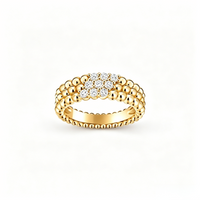 [LUCKY LOVE]Five-row diamond bracelet