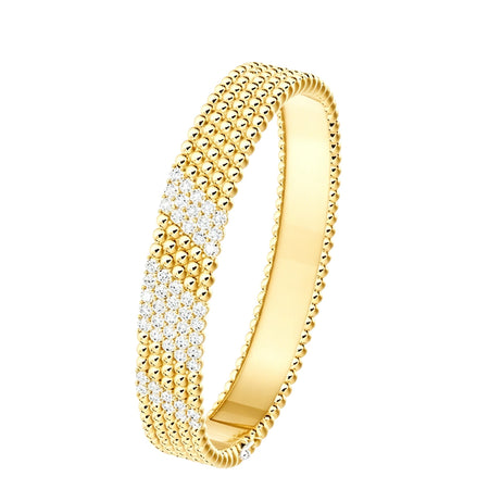[LUCKY LOVE]Five-row diamond bracelet
