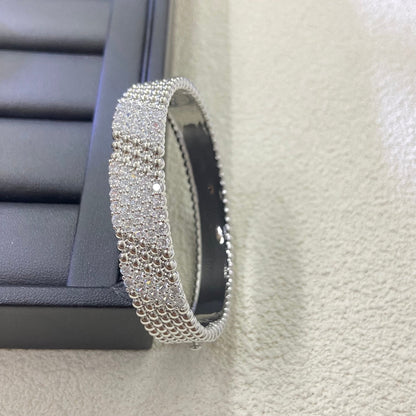 [LUCKY LOVE]Five-row diamond bracelet