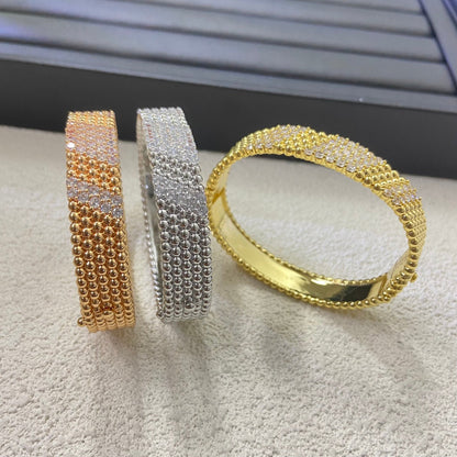 [LUCKY LOVE]Five-row diamond bracelet