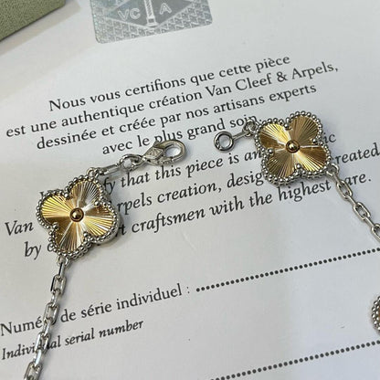[LUCKY LOVE]CLOVER  5 MOTIFS  CHRISTMAS LIMITED EDITION BRACELET