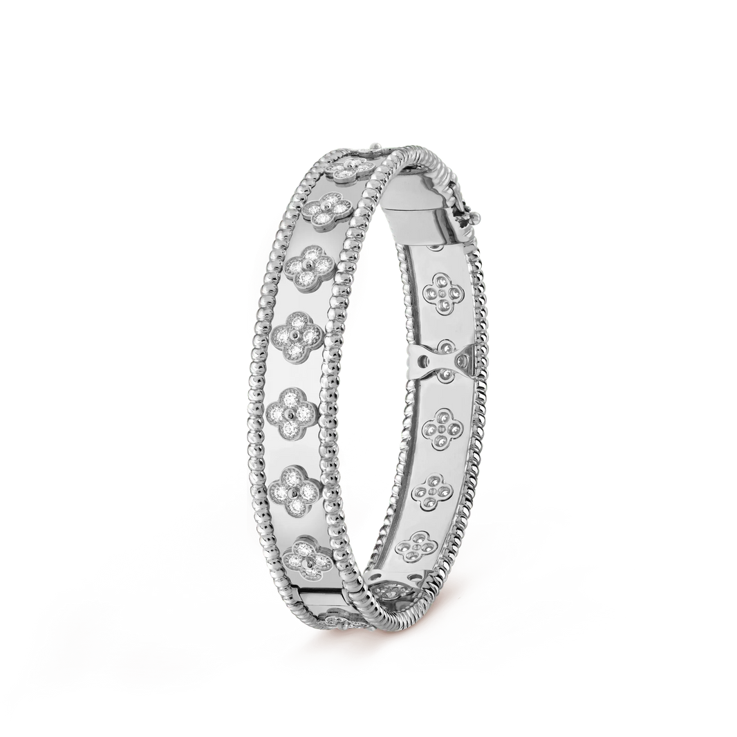 [LUCKY LOVE]CLOVER BRACELET 8MM DIAMONDS