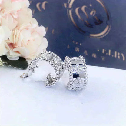 [LUCKY LOVE]PERLEE DIAMOND EARRINGS
