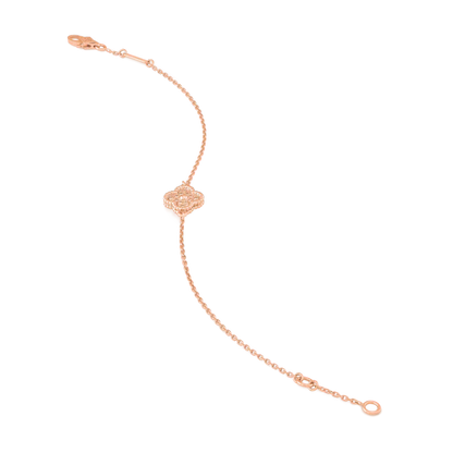 [LUCKY LOVE]CLOVER SINGLE FLOWER BRACELET